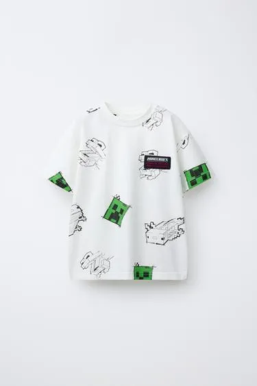 Футболка с принтом Minecraft © Mojang Ab. ™