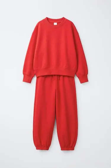 Комплект из толстовки и брюк-джоггеров