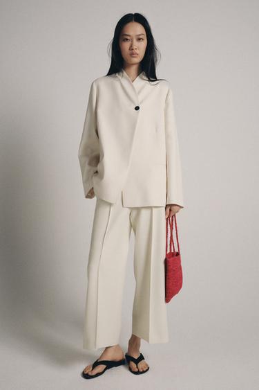 Zara Двубортный блейзер — коллекция ZARA «ZW»
