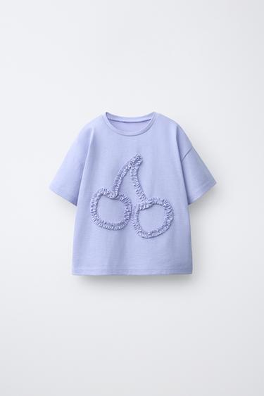 Zara Футболка с волнистым принтом купить с доставкой.