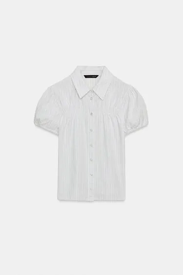 Рубашка из поплина в клетку- Заказать в России