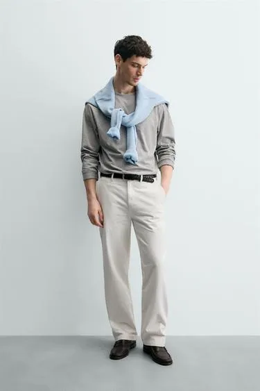 Футболка среднего веса с длинными рукавами