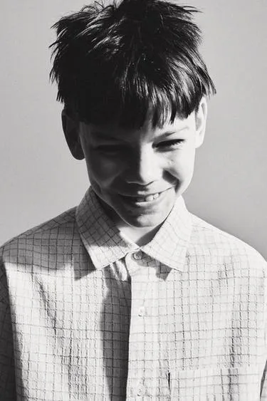 Storiesz - рубашка в клетку из хлопка и льна- Заказать в России