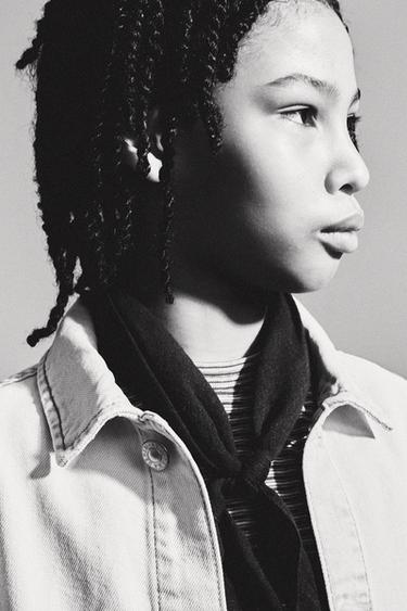 Zara STORIESZ - джинсовая куртка SUPER BLEACH купить с доставкой.