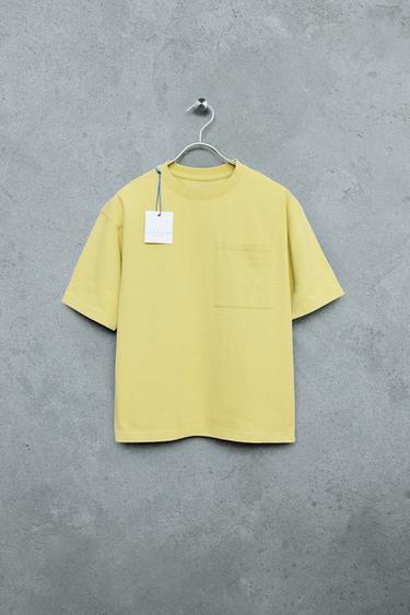 Zara STORIESZ - футболка HEAVY WEIGHT с карманом