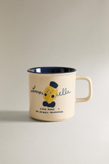 Детская керамическая кружка limoncella x the animals observatory