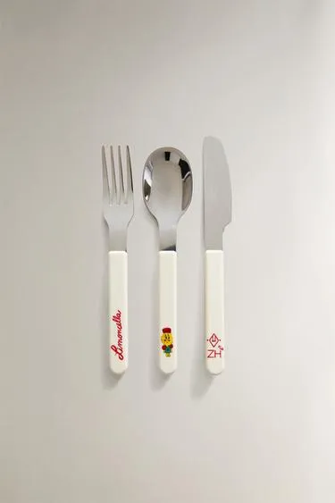 Набор детских столовых приборов x the animals observatory- Заказать в России