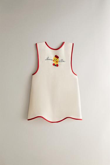 Детский фартук kids limoncella apron x the animals observatory- Заказать в России