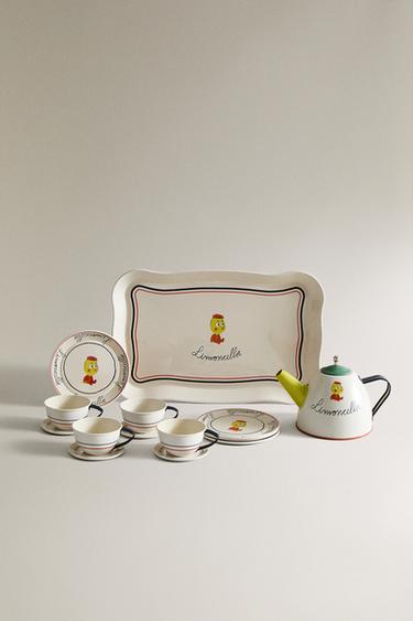 Детский набор посуды для игры лимончелла x the animals observatory