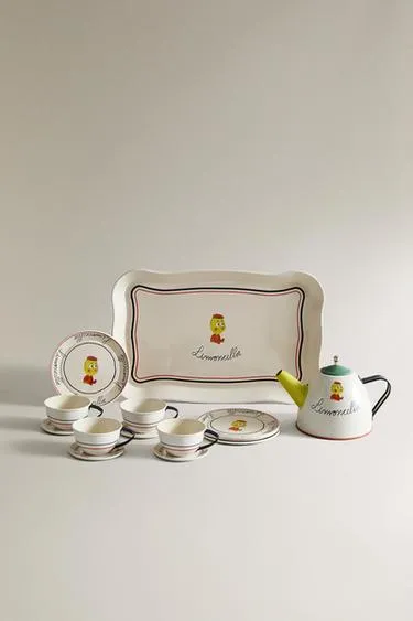 Детский набор посуды для игры лимончелла x the animals observatory- Заказать в России