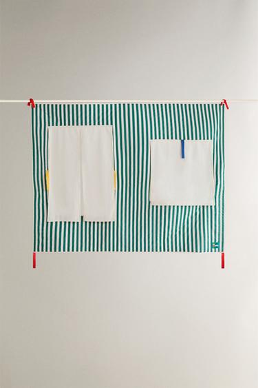 Детские хлопковые шторы kids x the animals observatory с окнами- Заказать в России