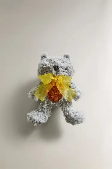 Детский плюшевый игрушечный кот kids x the animals observatory