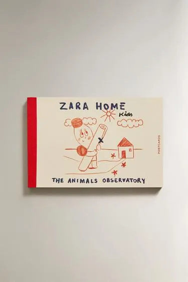 Блокнот-открытка limoncella x the animals observatory- Заказать в России