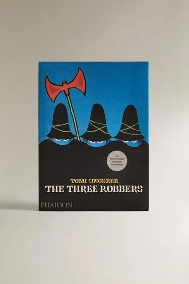 Детская книга три разбойника (на английском)- Заказать в России