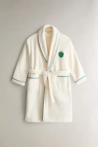 Детский халат x the animals observatory с логотипом- Заказать в России