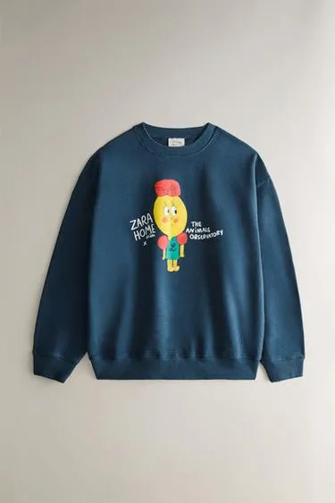 Свитшот limoncella x the animals observatory (для взрослых)- Заказать в России