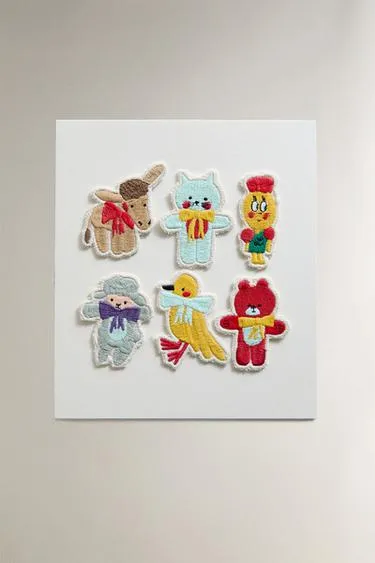 Набор нашивок для детей от the animals observatory (набор из 6 шт.)- Заказать в России