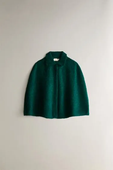 Детский плащ из альпаки kids limoncella x the animals observatory