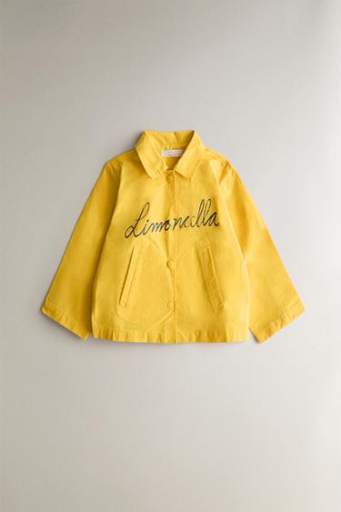 Детская вощеная куртка kids waxed limoncella x the animals observatory- Заказать в России