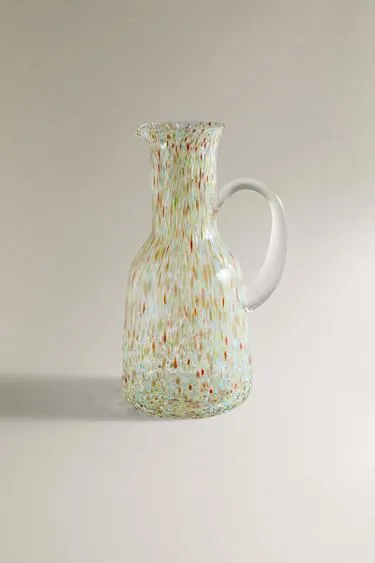 Многоцветный стеклянный кувшин- Заказать в России