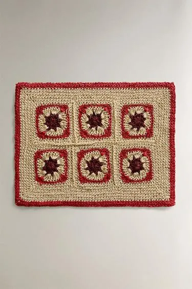 Цветной кружевной коврик- Заказать в России