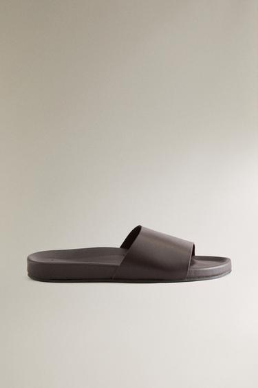 Zara Кожаные сабо