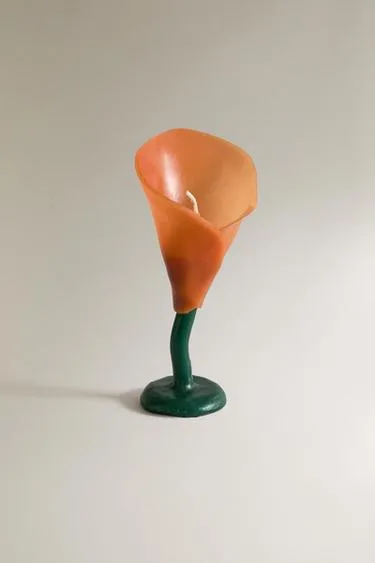 Декоративная цветочная свеча- Заказать в России