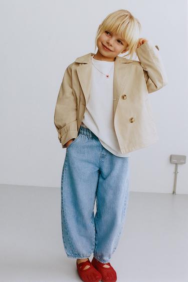 Zara Короткий тренч купить с доставкой.