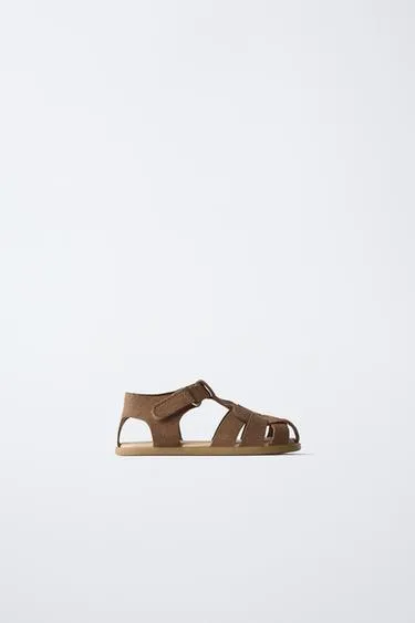 Barefoot сандалии из кожи- Заказать в России