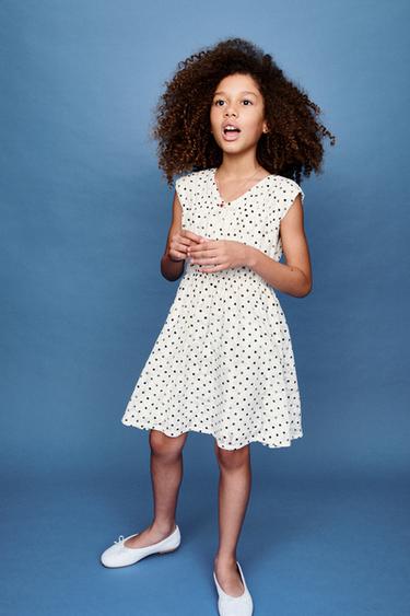 Zara Платье в горошек купить с доставкой.