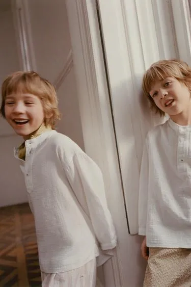 Брюки Balloon в полоску с защипами- Заказать в России