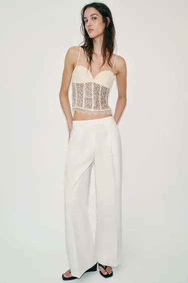 Топ-корсет с пайетками- Заказать в России