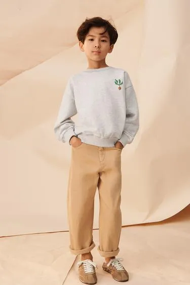 Свитшот с вышивкой из коллекции limited edition- Заказать в России