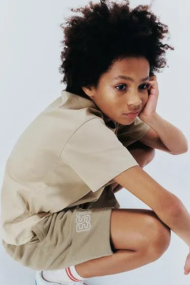 Шорты-джоггеры из мягкой ткани- Заказать в России