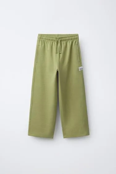 Прямые брюки из мягкой ткани интерлок