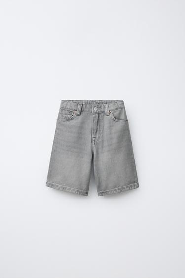 Zara Джинсовые шорты RELAXED BAGGY