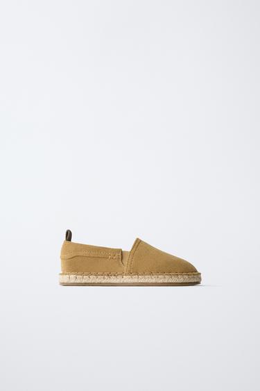 Zara Эспадрильи из кожи