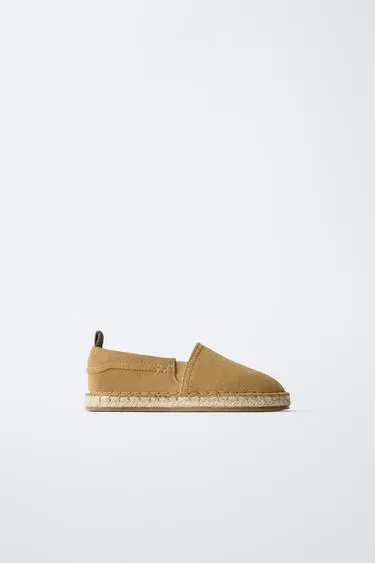 Эспадрильи из кожи