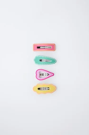 Набор из 4 заколок разных форм- Заказать в России