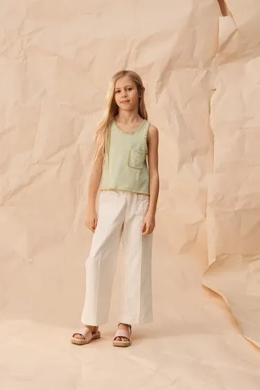 Топ с узором и контрастной вышивкой из лимитированной коллекции- Заказать в России