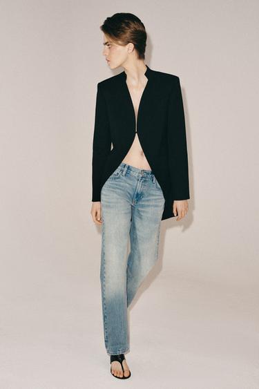 Zara Джинсы SLIM с низкой посадкой — ZW COLLECTION купить с доставкой.
