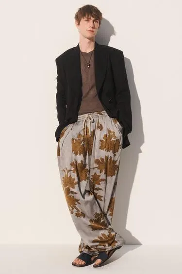 Джоггеры свободного кроя из текучей вискозы