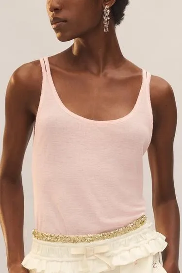 Топ с тонкими бретелями limited edition