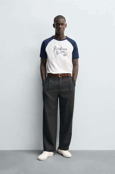 Футболка колор-блок Portofino- Заказать в России