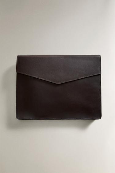 Zara Кожаная папка для документов