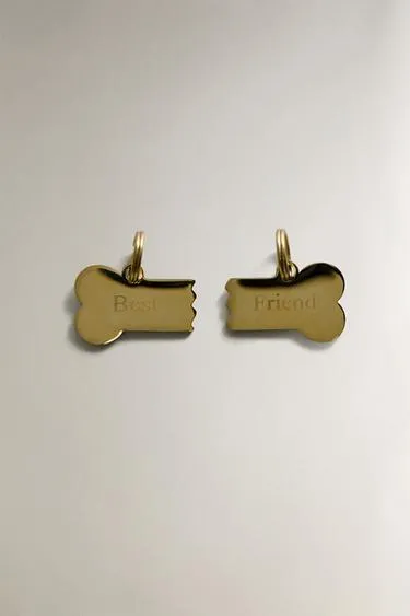 Подвеска для питомца «лучший друг» в виде кости- Заказать в России