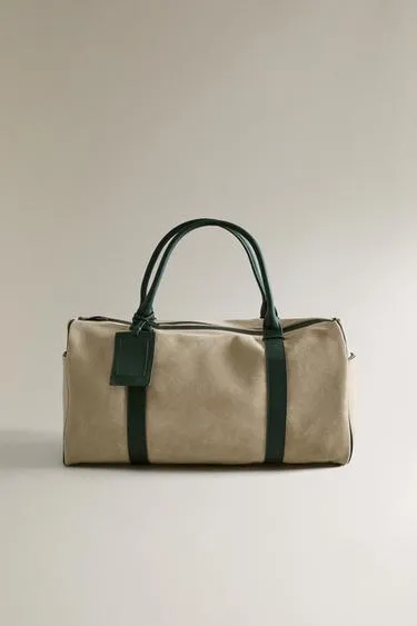 Кожаная сумка для путешествий