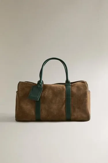 Кожаная сумка для путешествий