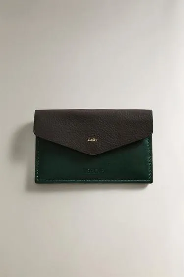 Кожаный кошелек