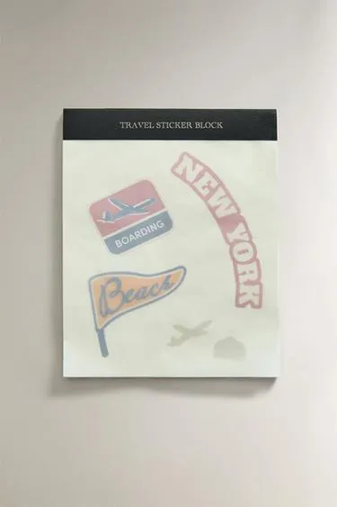 Альбом для наклеек для путешествий
